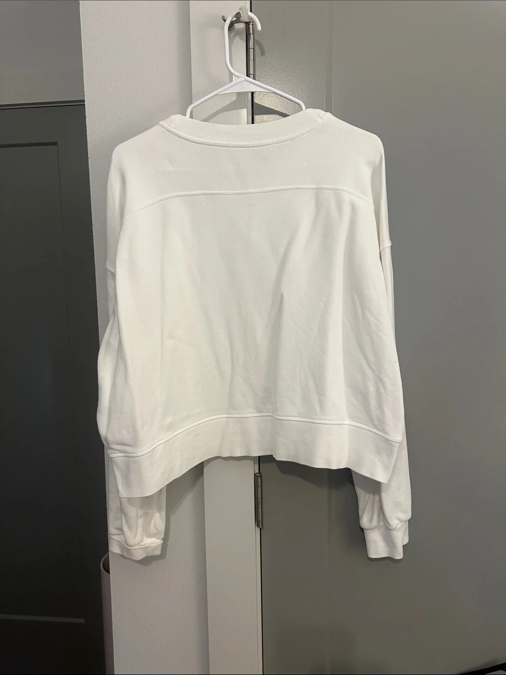 lululemon athletica Cream Boxy Crewneck Sweatshirt